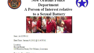 New Orleans Police Are Officially Looking For The Teabagger